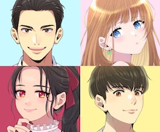 アニメ風のSNSアイコンをお描きします 印象的なアイコンをお求めの方へ！ビジネスにもオススメ◎