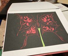 簡単な切り絵を製作致します イメージ1
