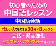 丨忙しい人のための丨【月額】中国語レッスンします ✅月４〜８回フレキシブルに無理なく続ける中国語会話