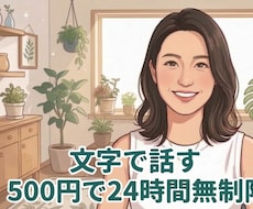 文字で話す。心のモヤモヤ何でも聞きます 文字であなたの心に寄り添います。どんなことでも受け止めます！
