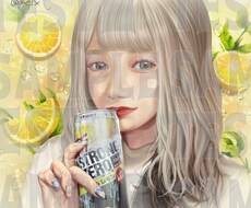 ２月末締切／リアルな似顔絵お受けします イメージ1