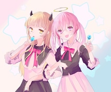 可愛い女の子のイラスト描きます イメージ1