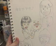 ゆるくてかわいい世界に一つだけの似顔絵描きます イメージ1