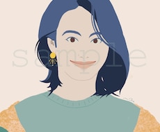 大人っぽく雰囲気ある似顔絵を描きます イメージ1