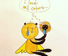 語りかける様なイラストを表現します イメージ1