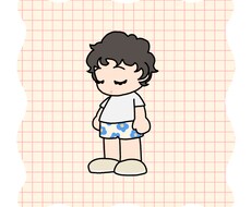 ポップなキッズ＆ベビーのイラストを描きます イメージ1