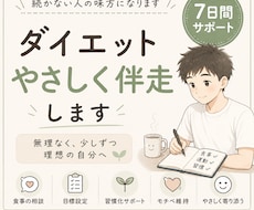 14kg痩せた経験をもとにやさしく伴走します イメージ1