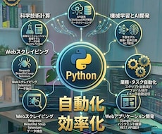 既存業務にプラス。pythonで仕組み作ります イメージ1
