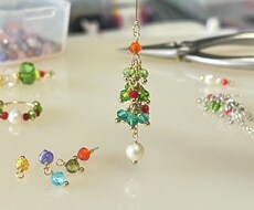 ディップアートで花のアクセサリーをお作りします イメージ1