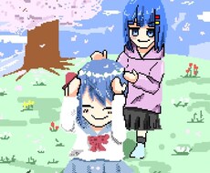 ドットであなたのキャラを描きます ミニキャラのドットを描かせていただきます