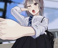 かわいいJKのイラスト描きます