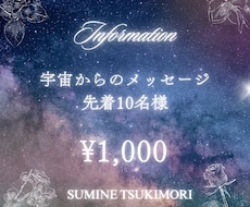 宇宙と共に恋愛ナビゲーションいたします イメージ1