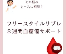 リブレ装着中の血糖値コントロールをサポートします イメージ1