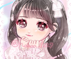 アイコン制作受け付けています 可愛いをメインにイラストを描いています！
