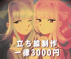 立ち絵、アイコン、イラストお描きします イメージ1