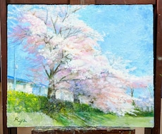 自作の油彩画をお譲りします イメージ1