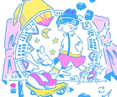ポップなイラスト制作します イメージ1