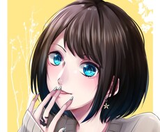 SNSアイコン、ヘッダー描きます イメージ1