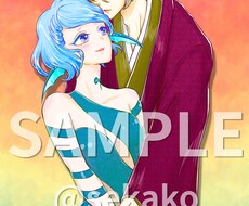 オリキャラ・アイコン等のイラスト描きます 観賞用・スマホ壁紙・挿絵など、ご要望に合わせて制作します！