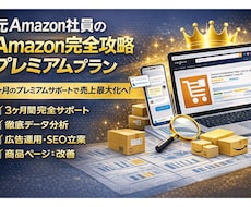 Amazon売上最大化コンサルティング致します ★Amazon完全攻略プレミアムプラン