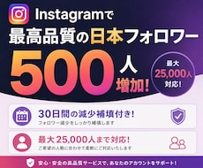 Instagram最高品質の日本人増やします 最高品質の日本人フォロワーを増やしたい方はお任せ下さい！