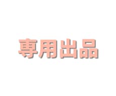 専用出品となります こちらは特定の方の専用出品になります。