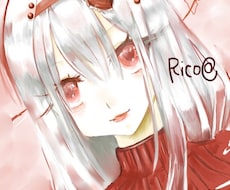 女の子顔アップSNSアイコン作成ます イメージ1