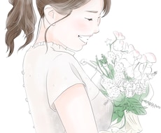 人物写真をトレースしてイラスト化いたします イメージ1