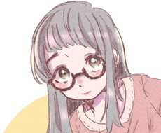 SNS等のゆるふわアイコン作成致します ご希望に添えるまで修正！一緒に作りましょう