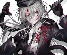 休止中）男の子、青年のかっこいいイラスト描きます ダークで落ち着いた雰囲気が得意です