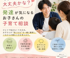 ADHD・ASD・癇癪等お子さんの子育て相談します お子さんの“気になる”を一緒に整理します。