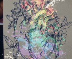 幻想的なアートになります イメージ1