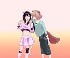 サイズフリーイラスト描きます イメージ1
