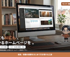 AI活用でSEO/MEO/AIO対応HP制作します イメージ1