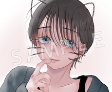 SNSなどに使えるアイコンを描きます イメージ1