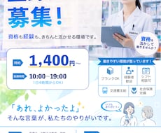 先着5名！求人広告画像を見やすく制作します イメージ1