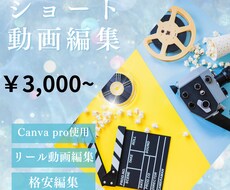 Canvaを用いて、格安でリール動画編集します イメージ1