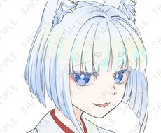 SNSでご利用いただけるアイコンを作成します イメージ1