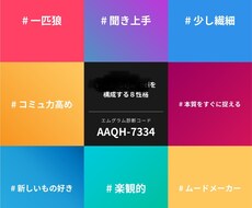 エムグラム診断結果から、あなたの役割を探ります イメージ1