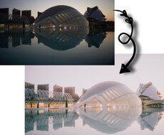 退屈な写真をドラマチックな写真に加工致します イメージ1
