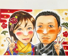 似顔絵、イラストオーダーでお作りします イメージ1