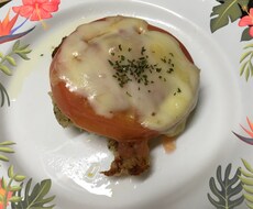 カレー豆乳チャウダーと鶏肉のトマトチーズレシピます イメージ1