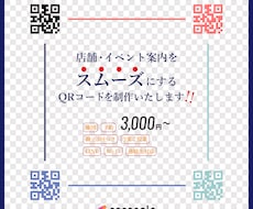 お店やイベント用のQRコードを制作します イメージ1
