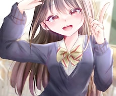 イラスト、アイコン制作を可愛らしい絵柄で描きます イメージ1