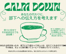 05部下への指導・指摘方法についてサポートします イメージ1