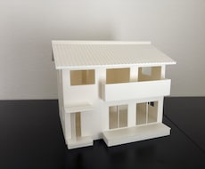 3Dプリンターで住宅模型を製作します イメージ1