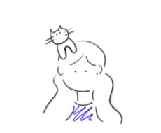 ゆるくておしゃれな線画アイコン描きます イメージ1