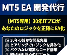 30年のITプロがMT5のロジックをEA化します イメージ1