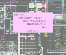 紙媒体、PDFなどの図面やロゴをトレースします イメージ1