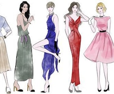 安価！オシャレファッションイラスト描きます イメージ1
